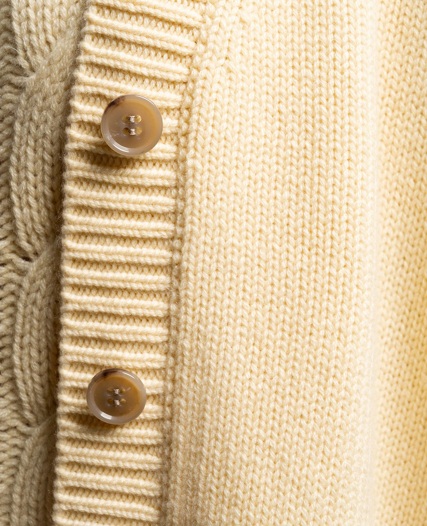 

Yellow cashmere cardigan LISA YANG
