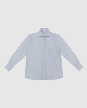 Stefano Ricci Children's blue shirt YC003210L824