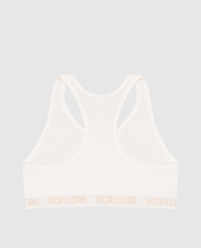 Story Loris Children's white top with logo 25379816