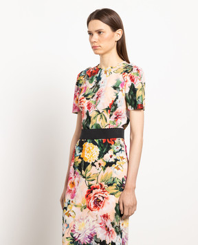 Dolce&Gabbana Blouse in floral print F7ZY1TFPRV1