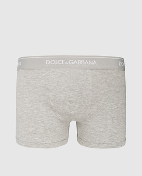 Dolce&Gabbana Set of gray boxers with logo M9C07JONN95