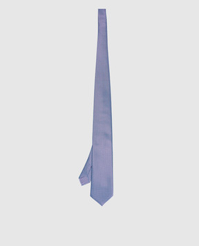 Stefano Ricci Blue patterned silk tie CH45037