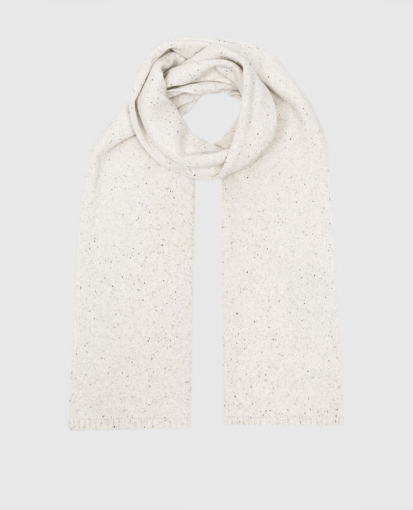 

White Tweed wool scarf JOSEPH, Белый