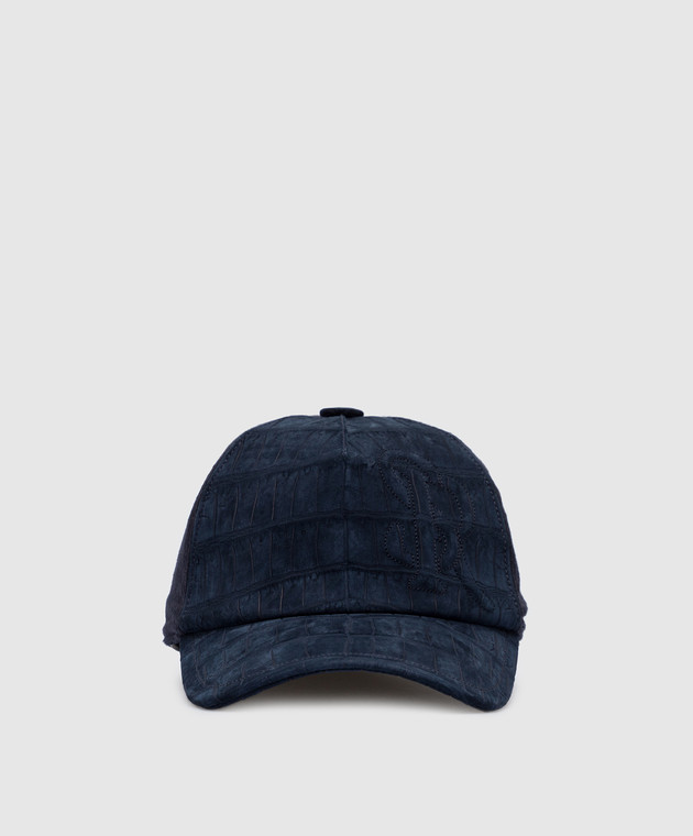 Chapeau Luxe STEFANO RICCI En Laine, Cachemire Et Soie - Taille US L - Gris - Neuf Avec étiquettes