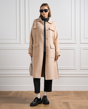 Vicolo Beige coat TR0081