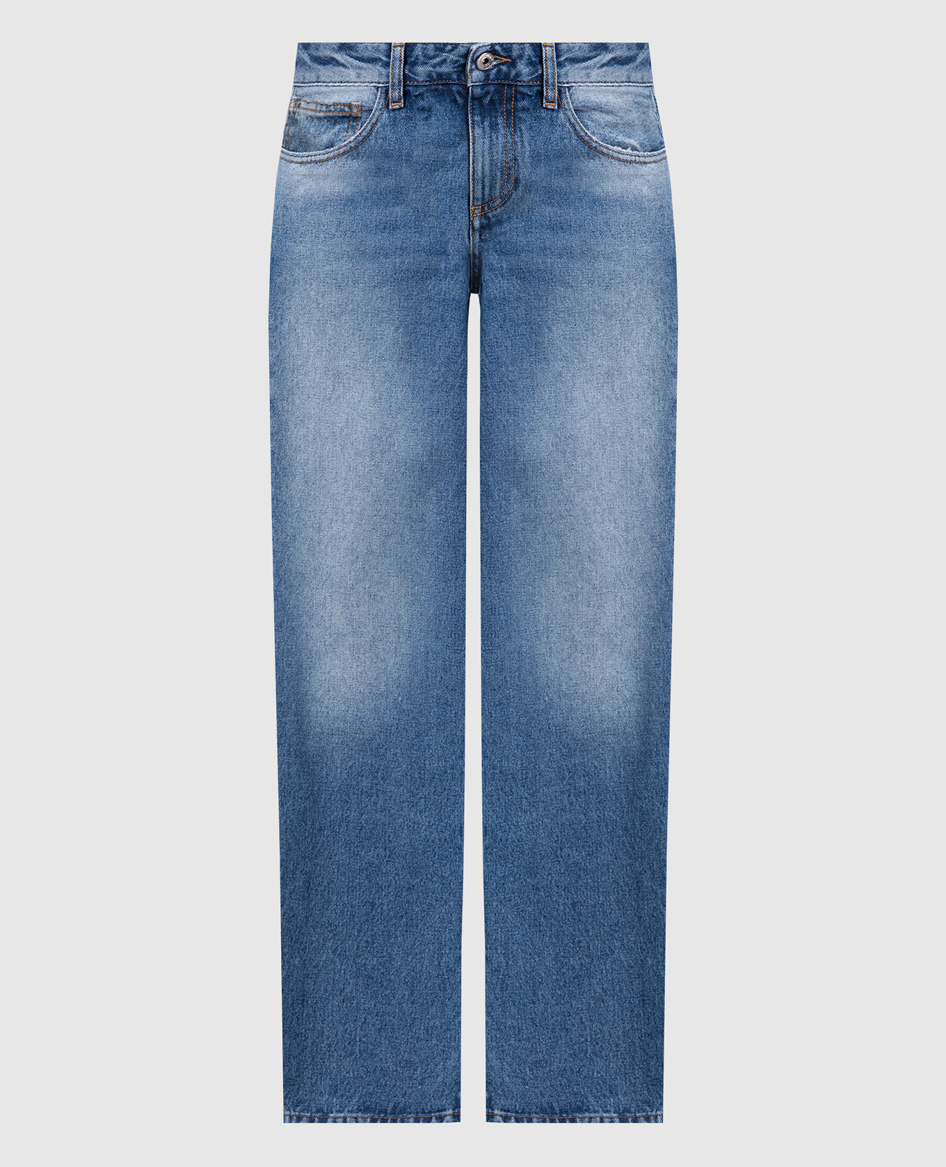 

Blue jeans with a distressed effect Off-White