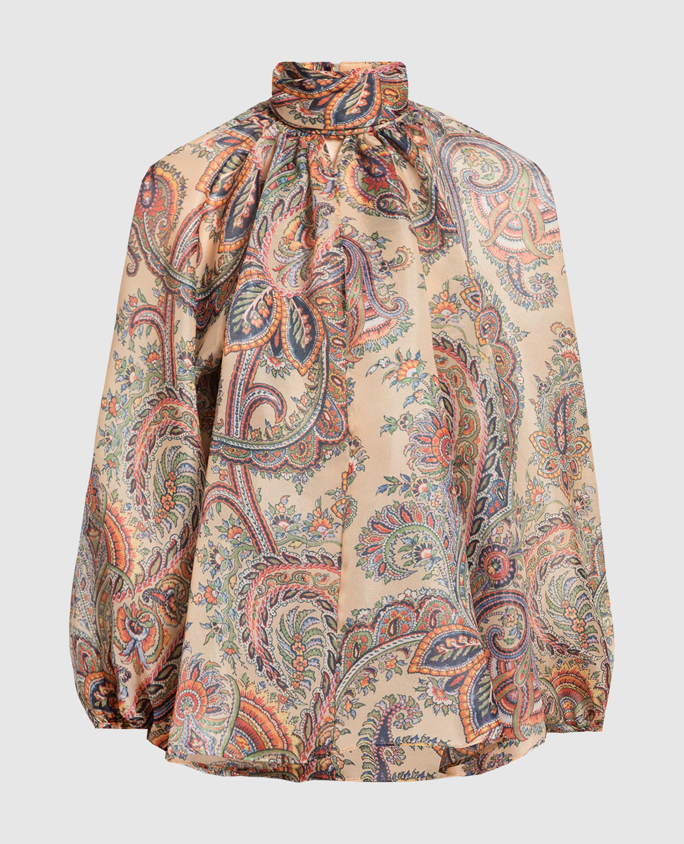 

Beige blouse in paisley print Etro