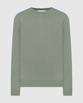 Babe Pay Pls Green wool, silk and cashmere jumper MD9441318410R