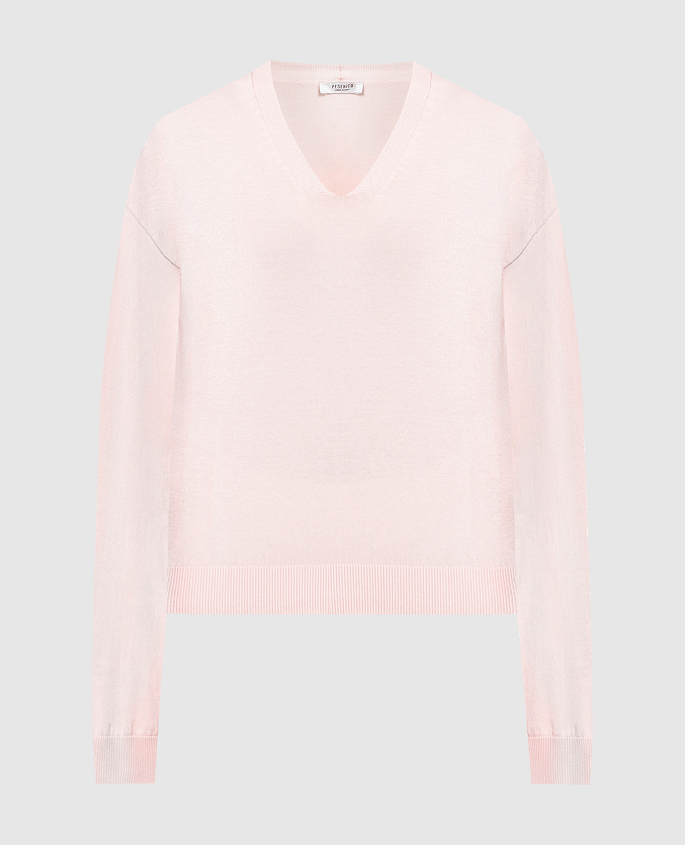

Pink pullover with monil chain Peserico