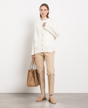 Ermanno Scervino Beige pants D426P313ISG