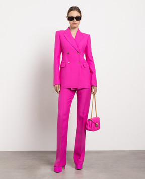 Valentino Pink wool and silk pants 3B3RB5201CF