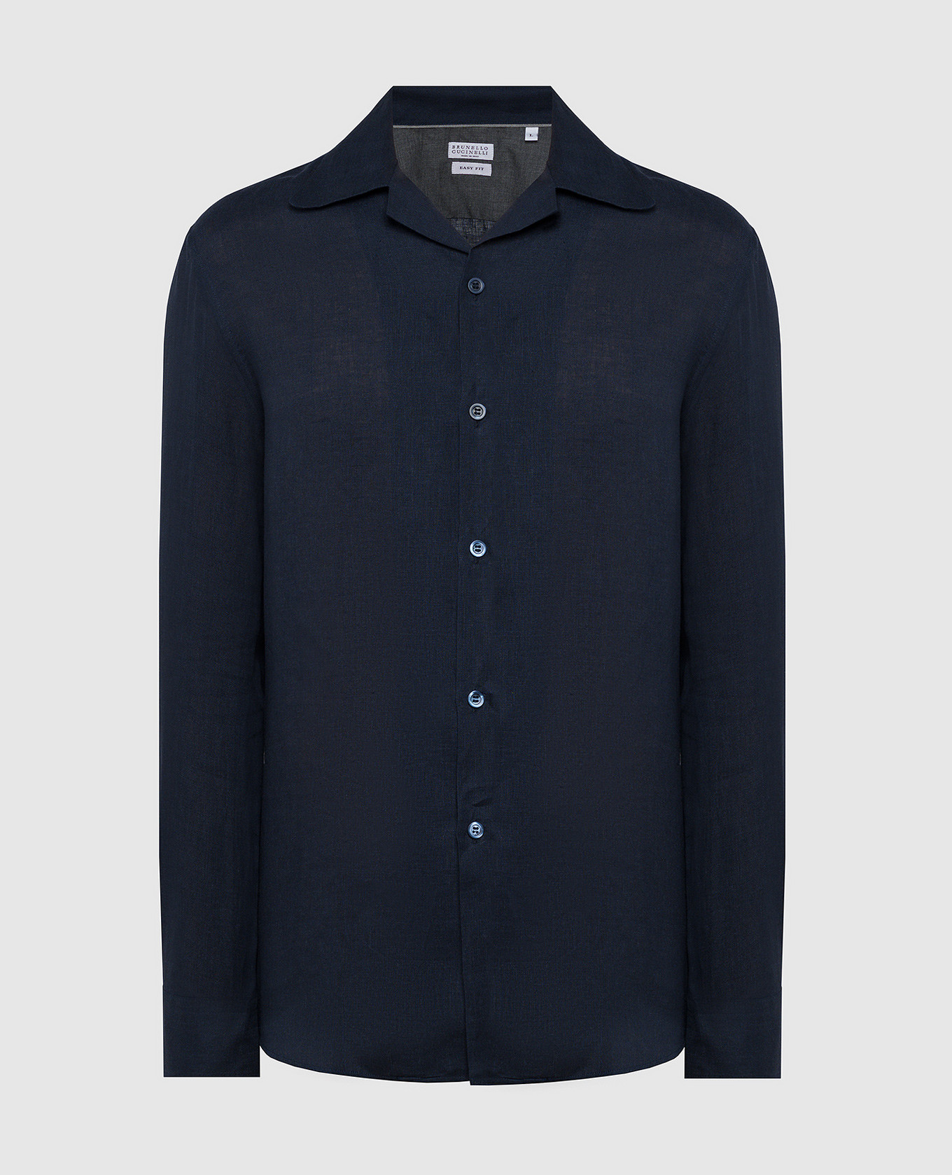 

Blue linen shirt Brunello Cucinelli