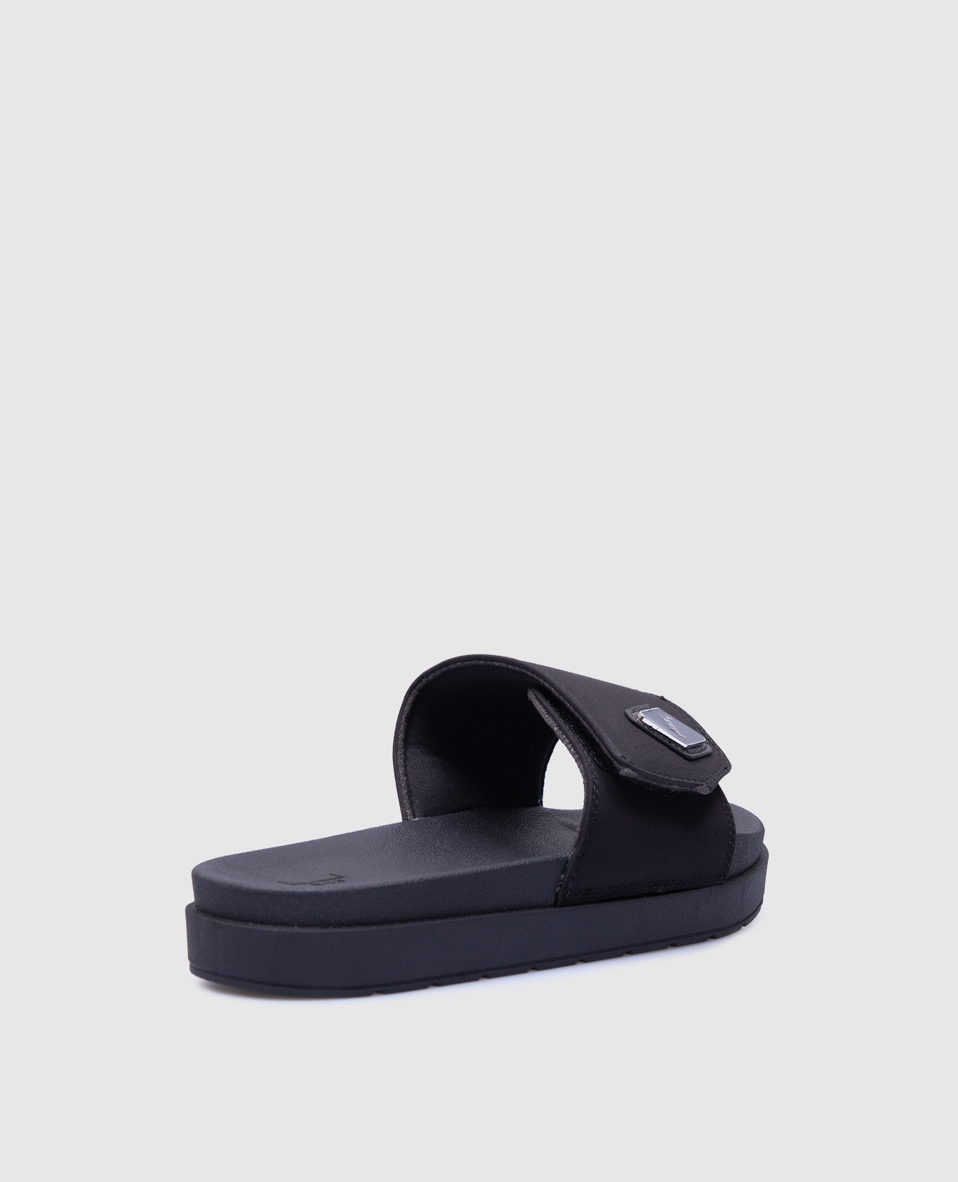 

Black sliders with logo A Cold Wall