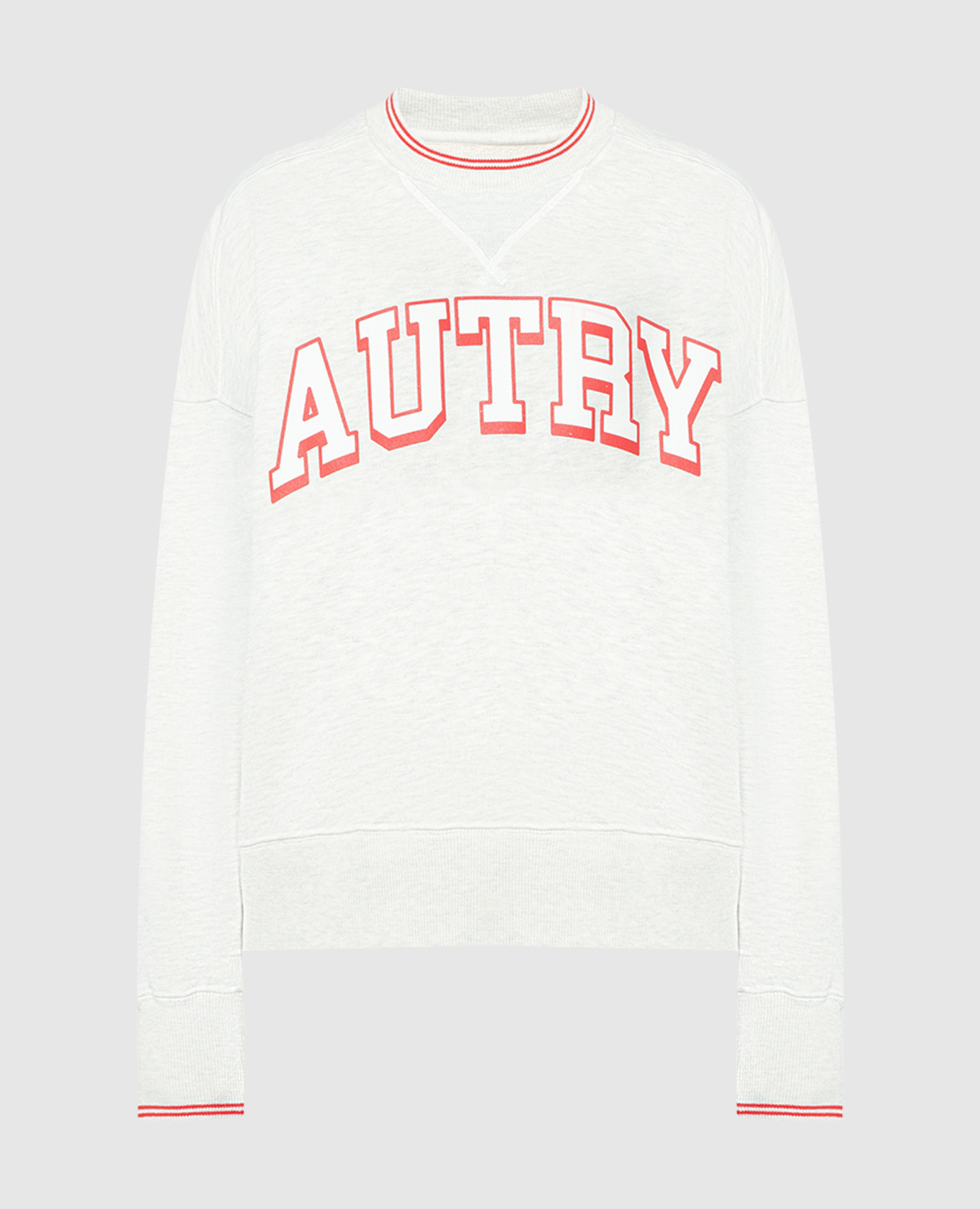 

Gray sweatshirt with logo print AUTRY, Grey