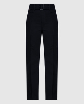 JOSEPH Draycott jeans with belt in black JF006799