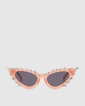 Kuboraum Y3 Orange Sunglasses KRS0Y3MM00LTED2Y