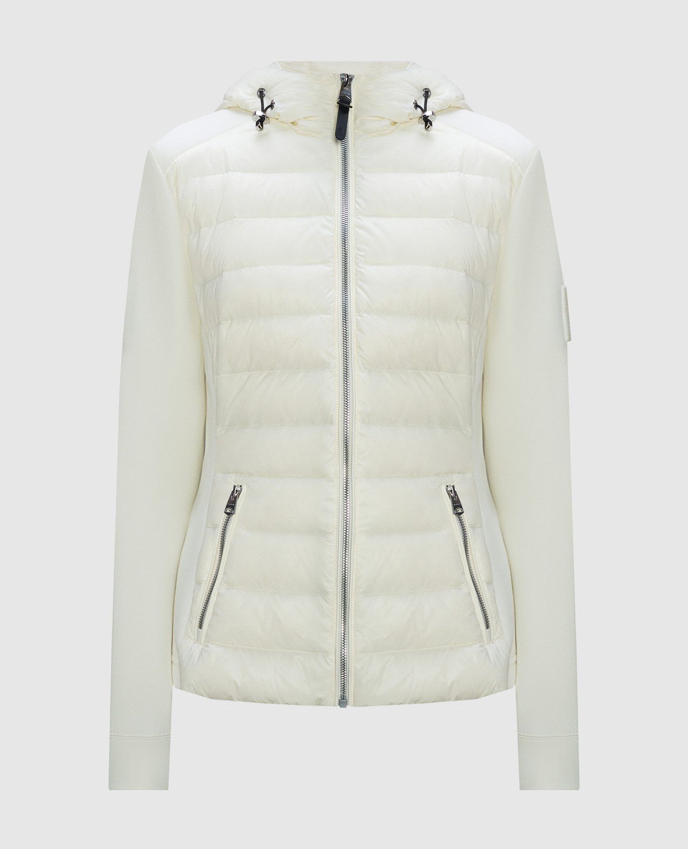 White della-z combined down jacket mackage
