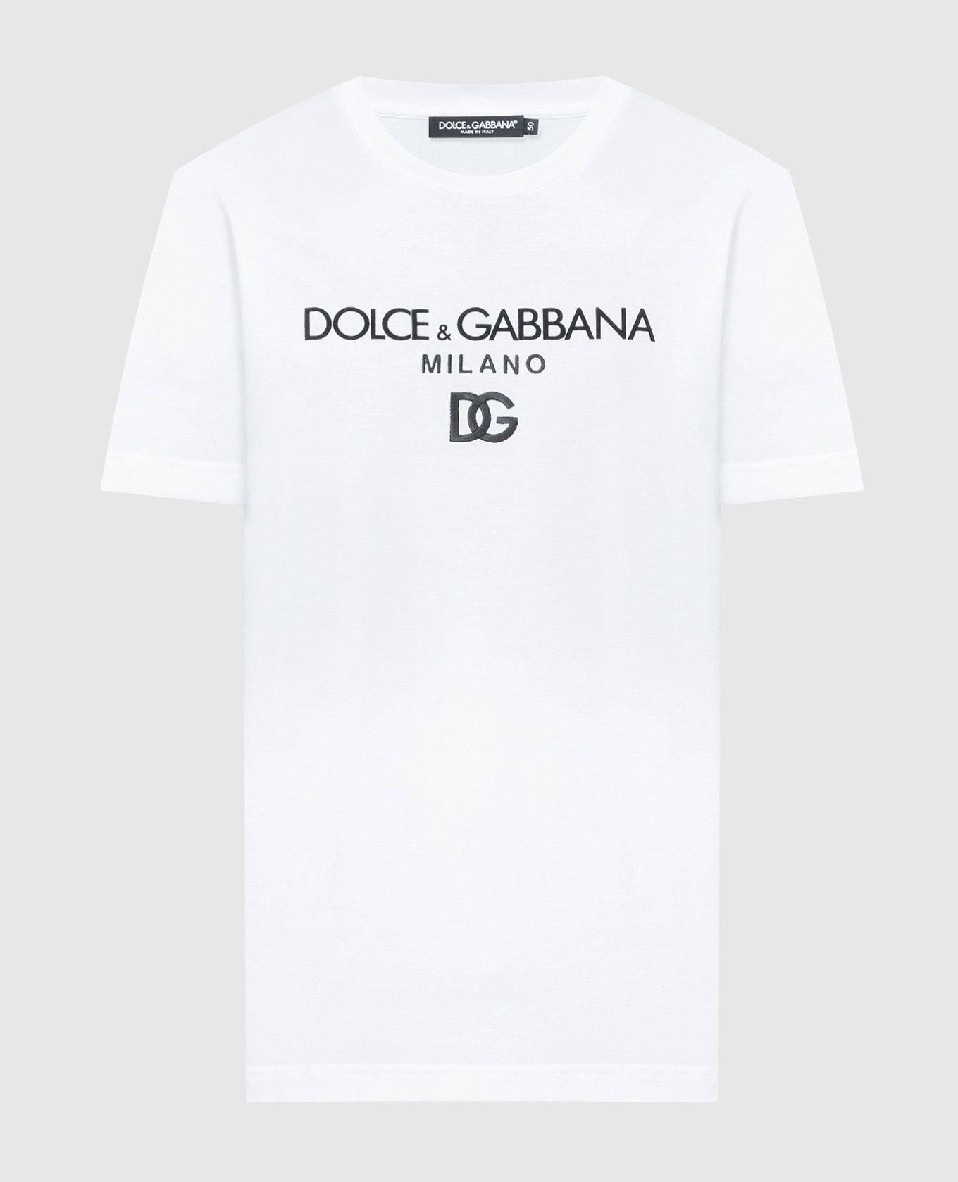 

White t-shirt with logo Dolce&Gabbana
