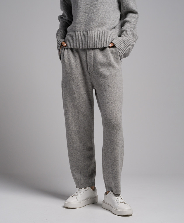 パンツ LISA YANG FW25 Trousers (202143 SA) Lisa Yang Sofi Trousers | Grey | FARFETCH
