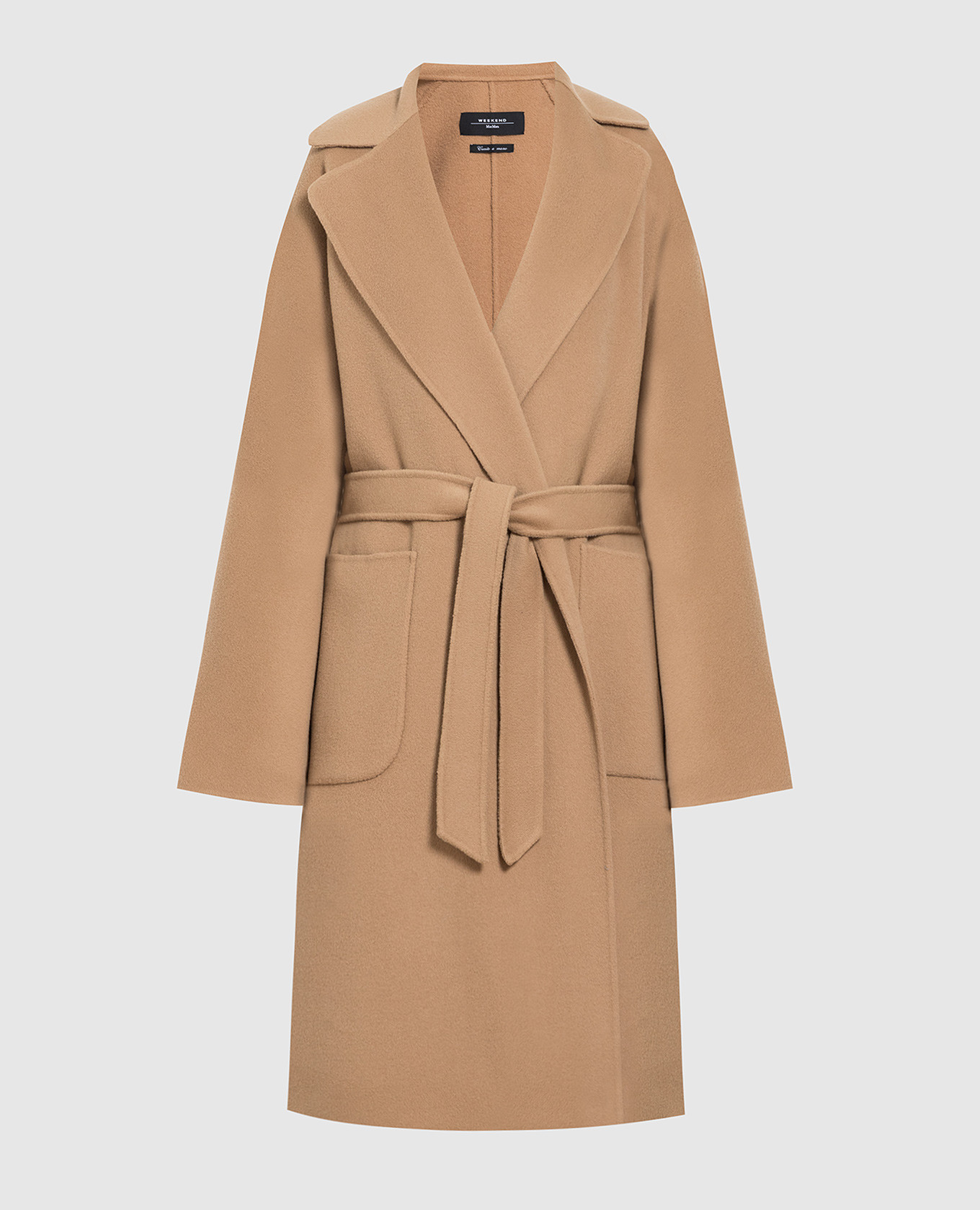 

Brown coat made of wool Max Mara Weekend, Коричневый