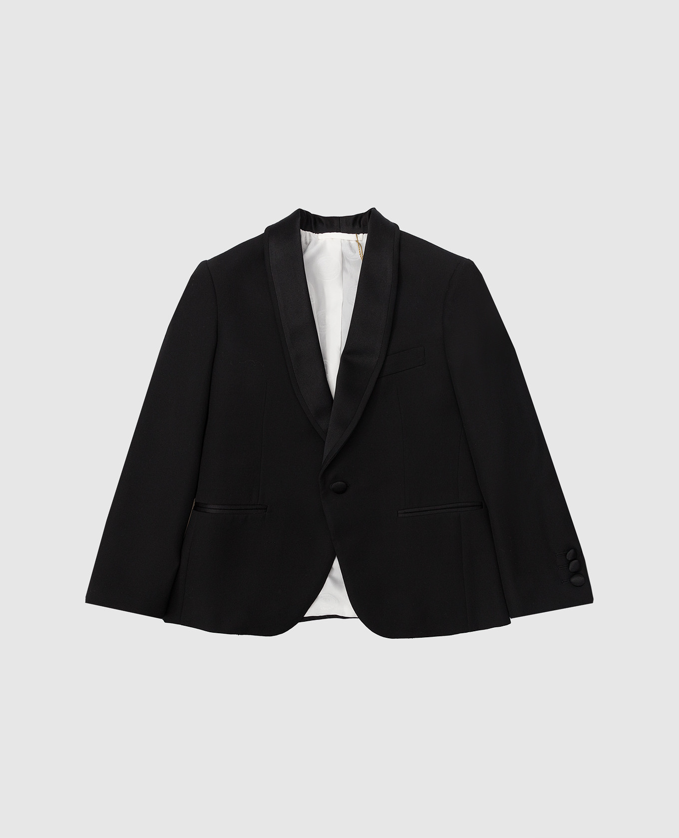 

Children's black wool jacket Stefano Ricci