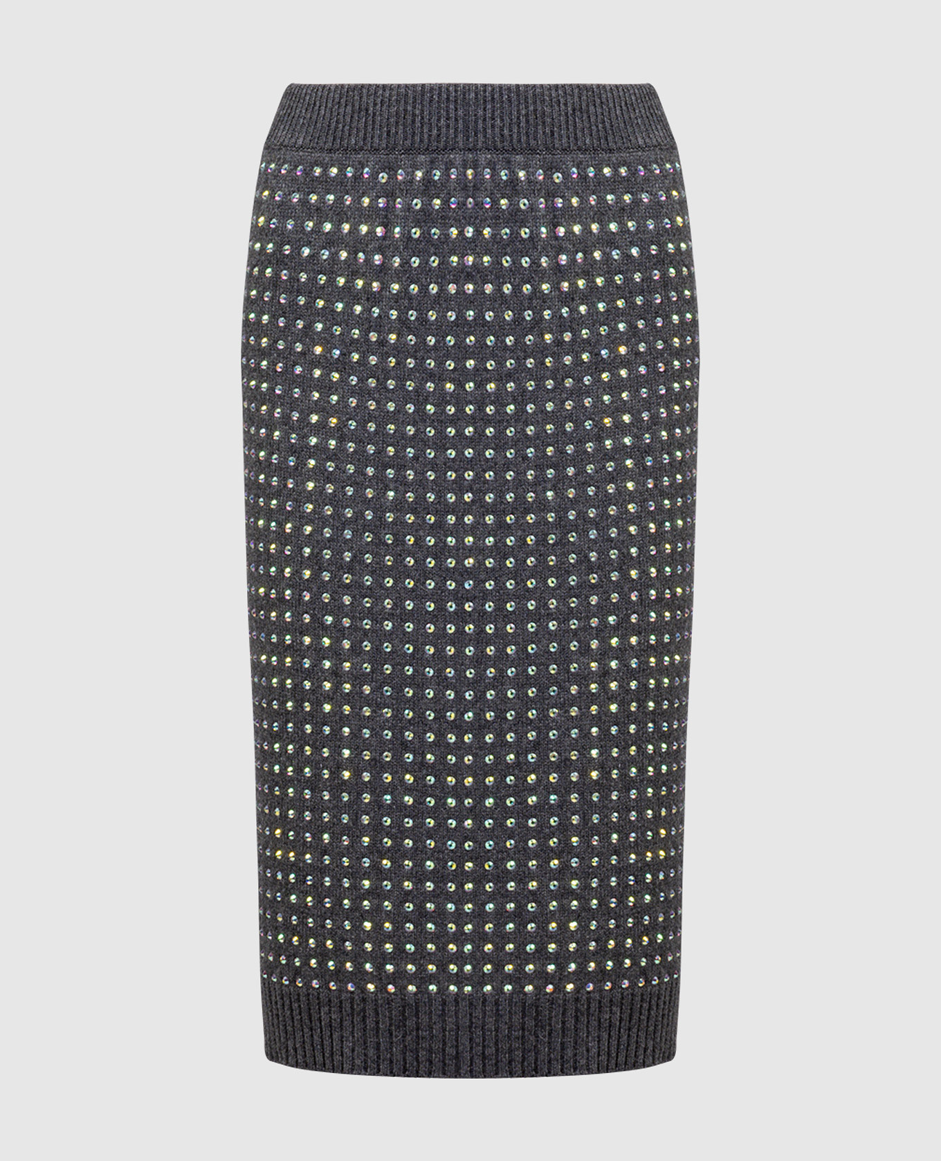 

Gray skirt Dentice with crystals Max Mara Sportmax, Grey