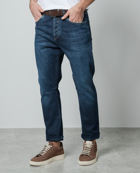 Brunello Cucinelli Blue jeans with a distressed effect M283PX1290