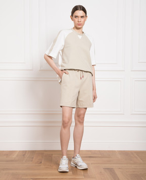 Kiton Beige T-shirt D55456H08052