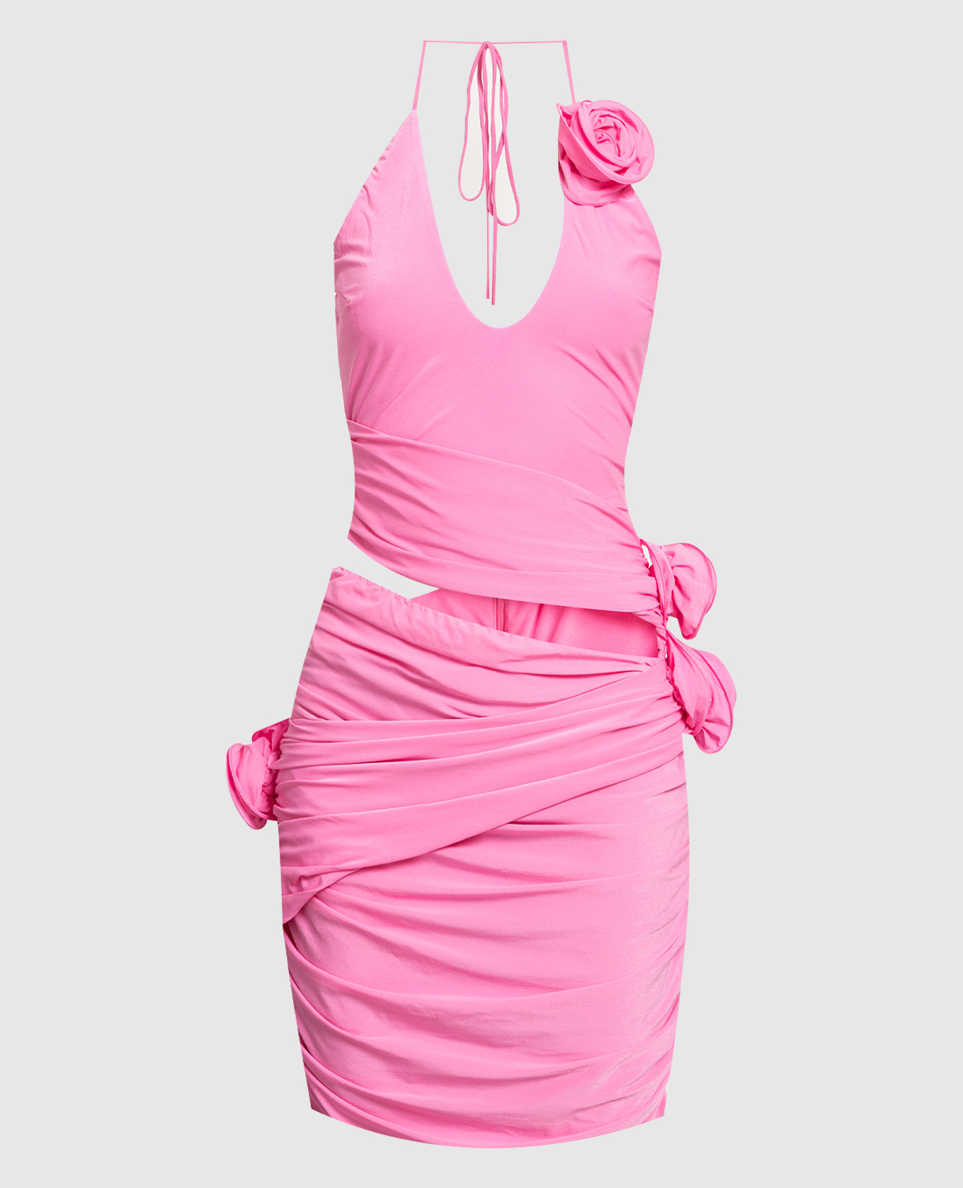 

Pink dress with appliqué Magda Butrym, Розовый