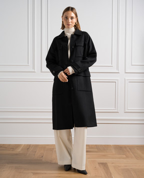 Vicolo Black coat TR0081