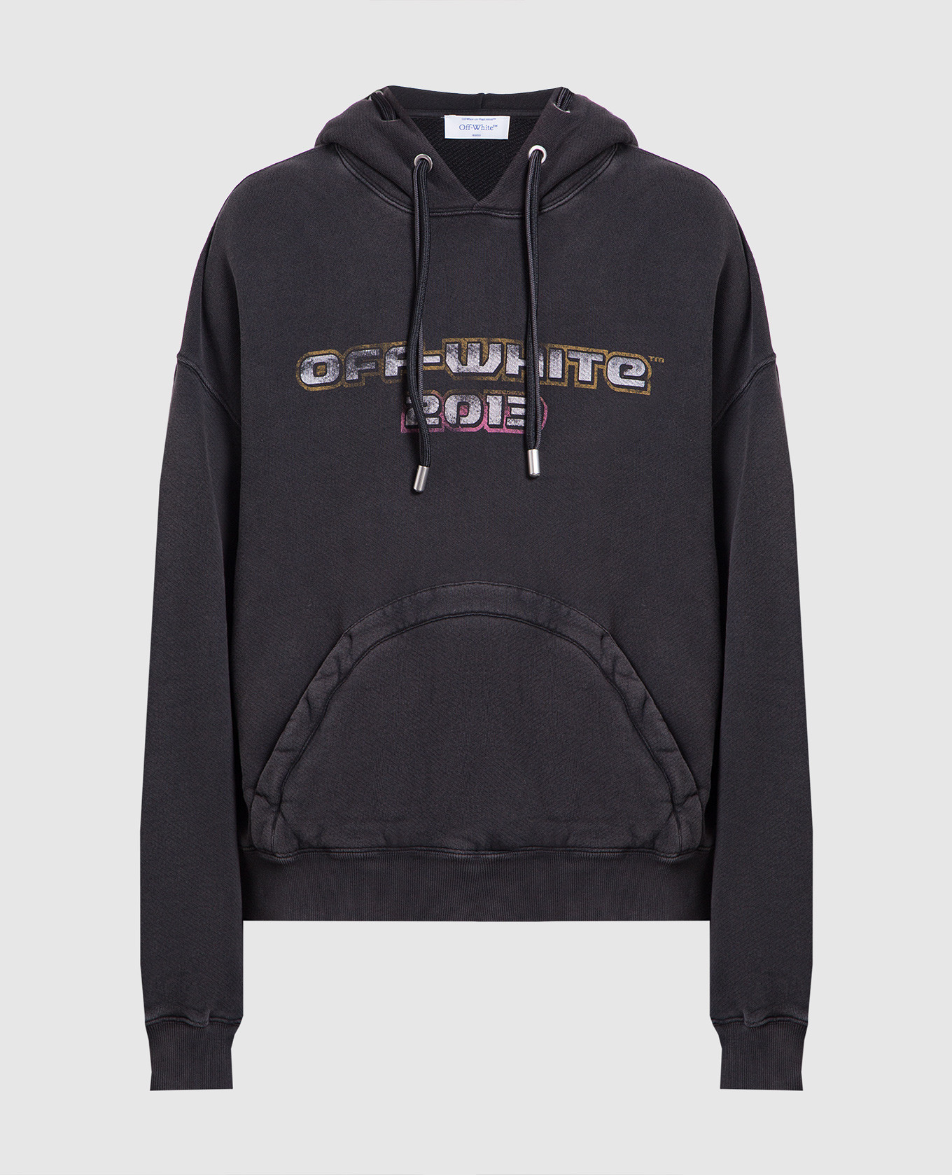 

Gray hoodie with Caravaggio print Off-White, Grey