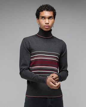 Dolce&Gabbana Gray wool golf GXQ81TJCVG3