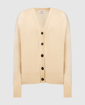 Jil Sander Yellow cashmere cardigan J02HP0009J13206