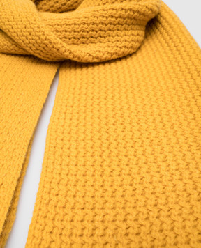 Ballantyne Yellow woolen scarf B1F0545W060