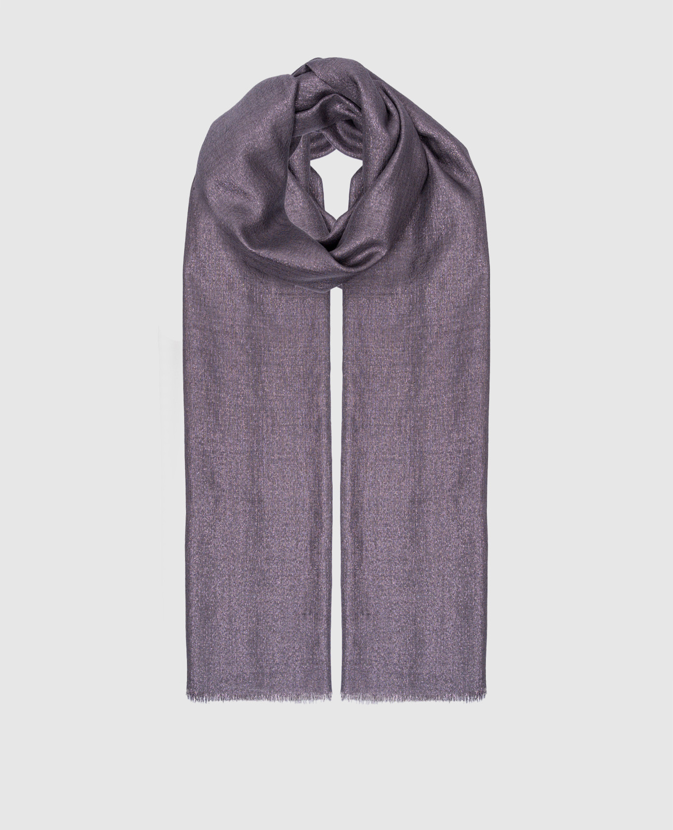 

Gray stole with lurex Brunello Cucinelli, Grey
