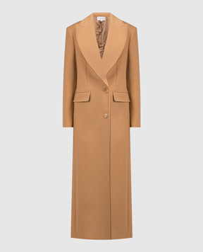 Michael Kors Brown coat made of wool DOL7010073251