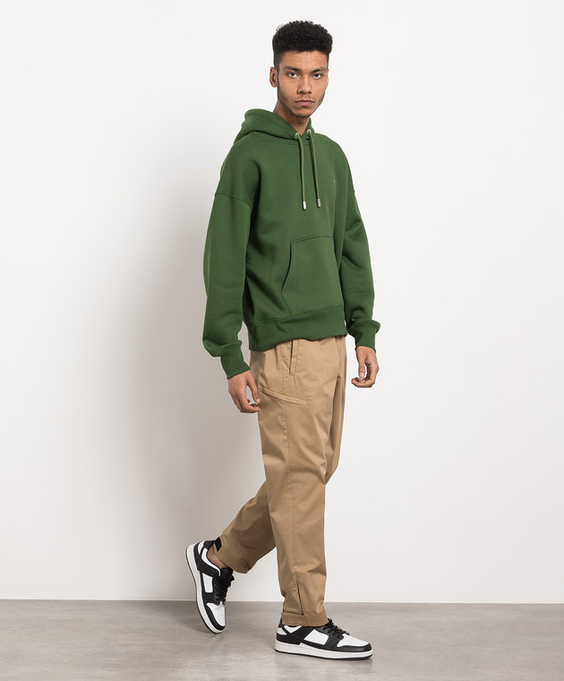 Moncler - Brown logo pants 2A0001657448 - shop with European