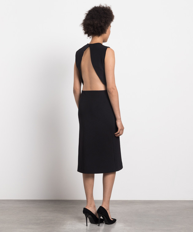 Sportmax Black Wool Blend Sleeveless Dress TheDoubleF 2025