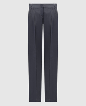 Coperni Pantalón gris con estampado. COPP63823