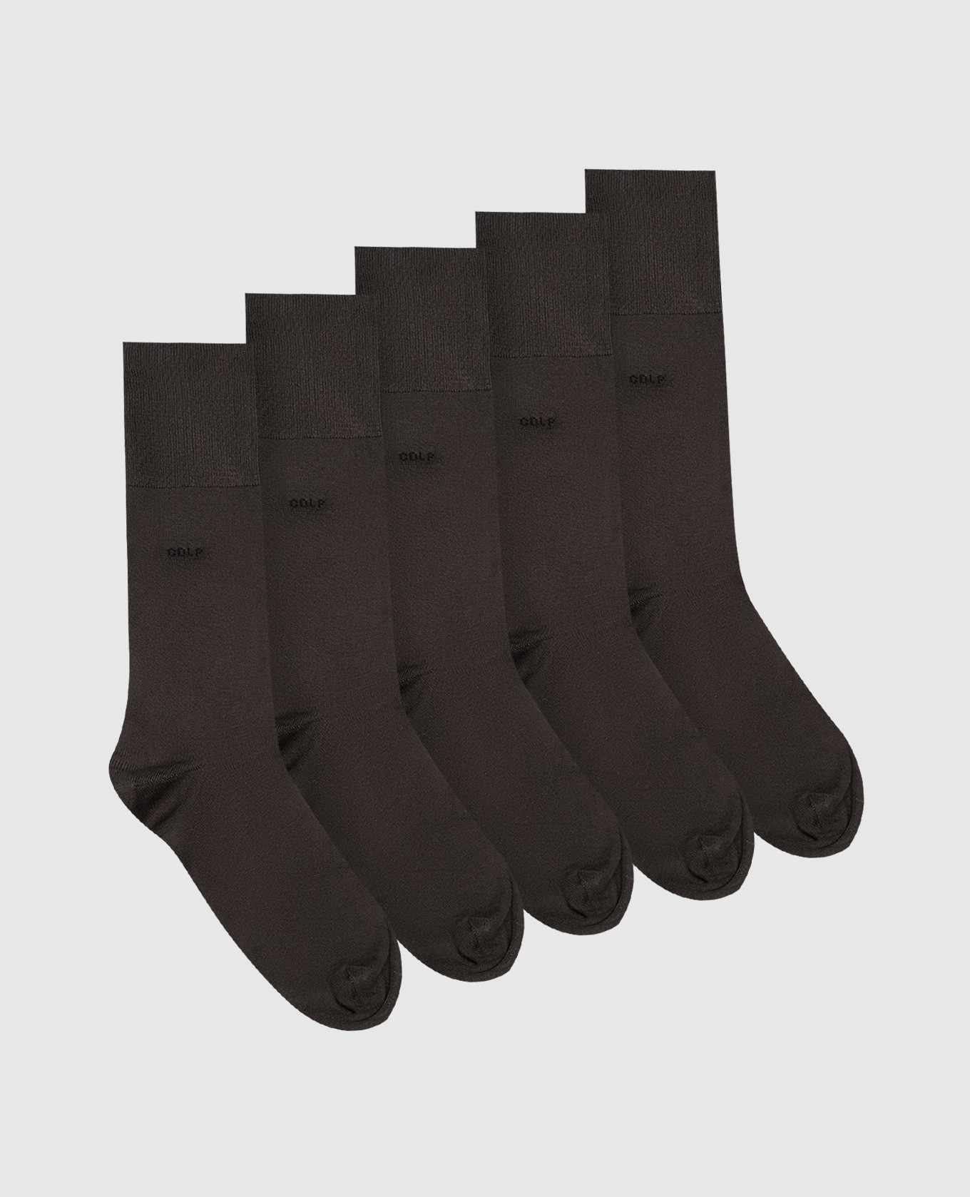 

Set of gray socks with logo CDLP, Grey