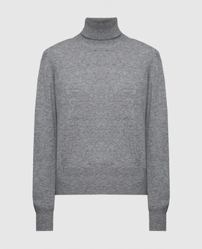 Ballantyne Gray cashmere golf B1P53312KG3