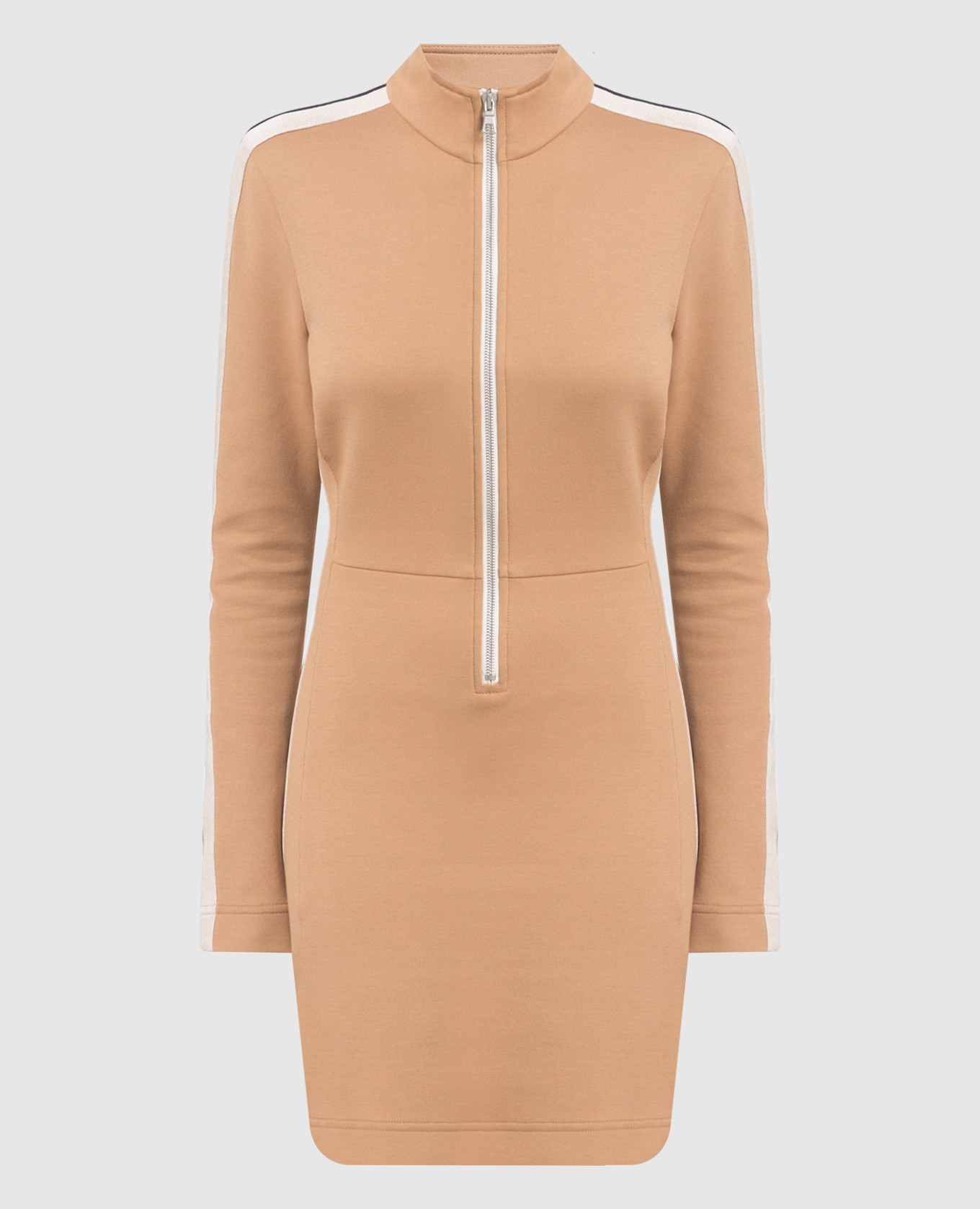 

Beige lace mini dress Palm Angels
