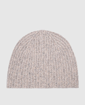 JOSEPH Gray cashmere hat JF008217