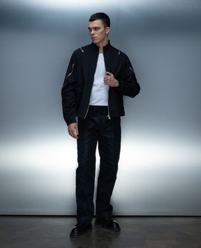 Dolce&Gabbana Blue pants with logo GP03GTGH188
