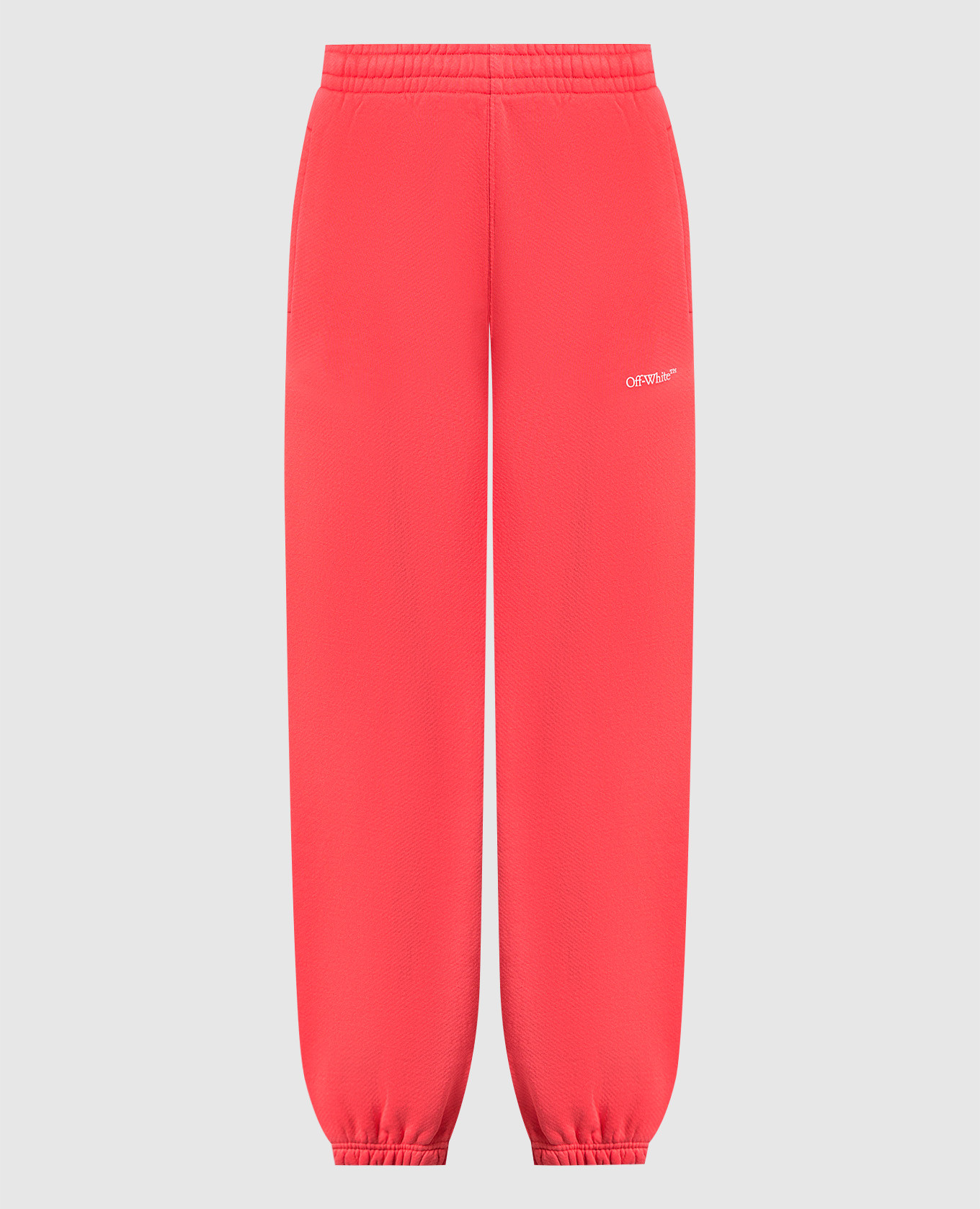 

Red joggers with logo print Off-White