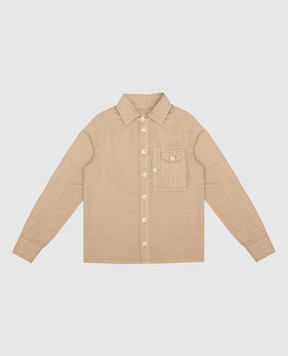 Brunello Cucinelli Children's brown shirt B291DO943B