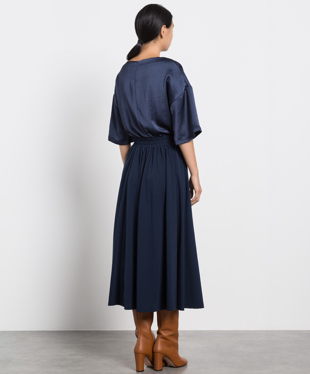 Max Mara Weekend Navy Blue Gel Midi Dress GEL buy with Belgium delivery at Symbol