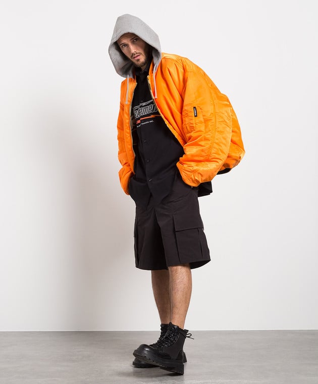 Vetements - Double-sided jacket in camouflage print UA53JA900C