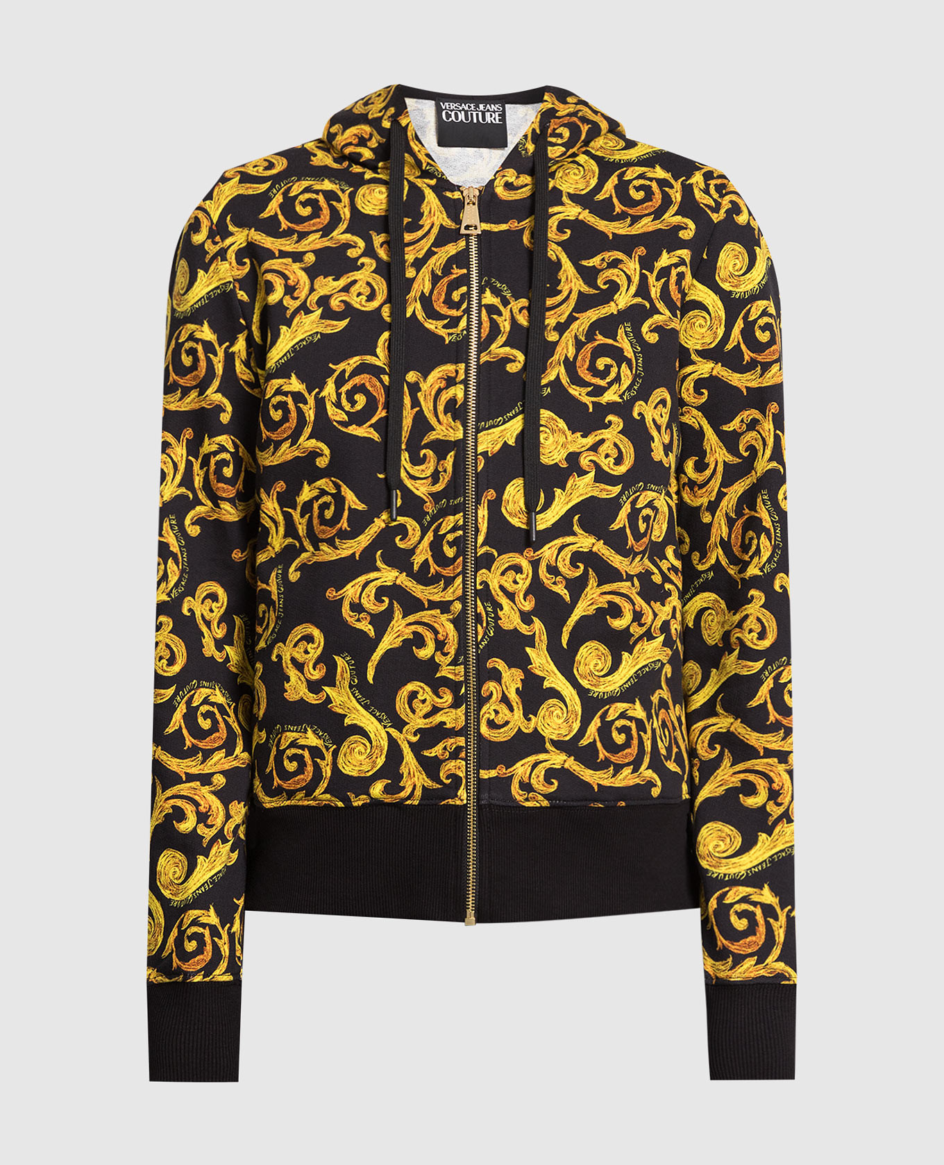 

Sports jacket in Sketch Couture print Versace Jeans Couture, Черный
