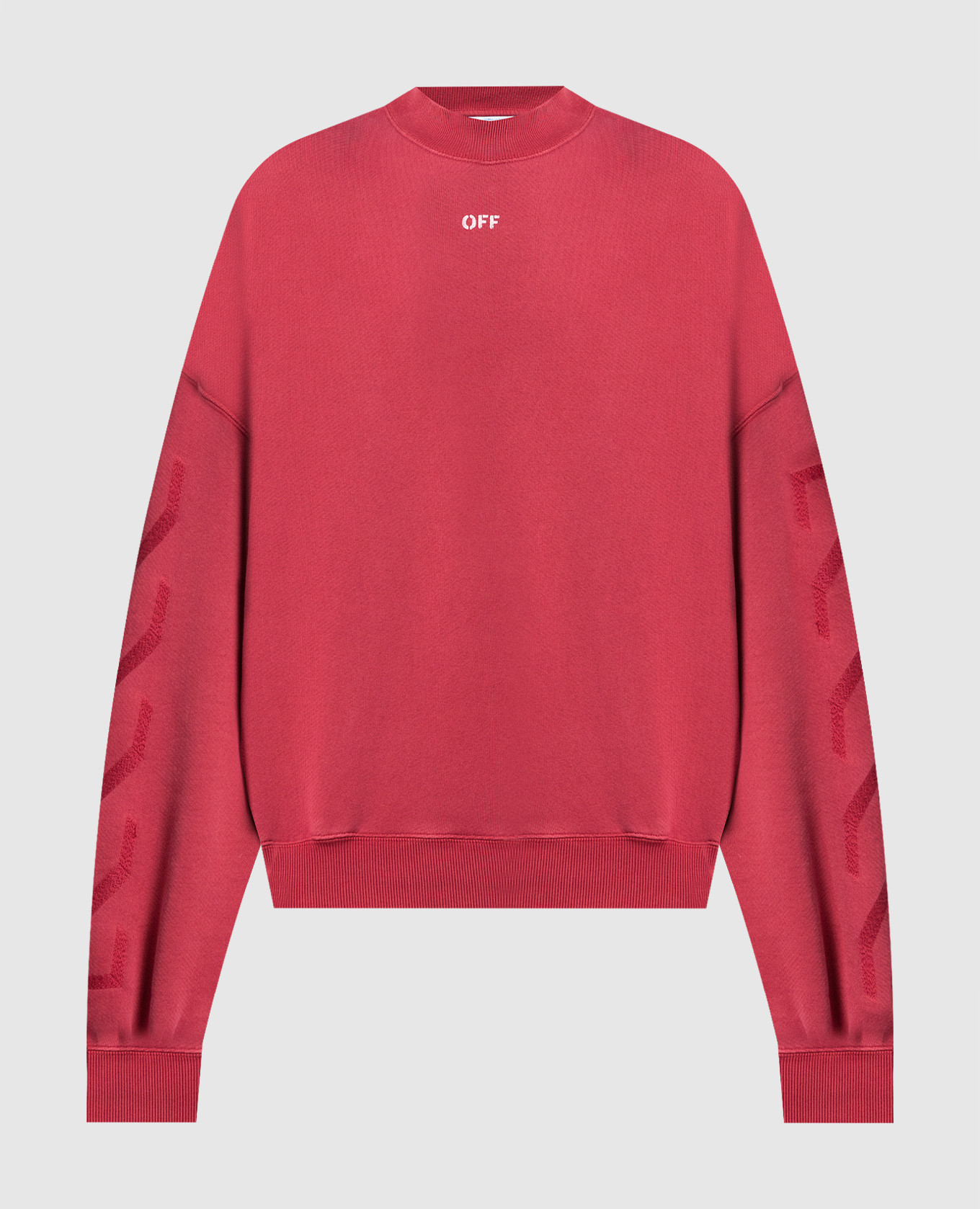 

Red sweatshirt with S.Matthew print Off-White